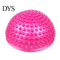 Portable Stability Balance Pods Foot Press Massager Yoga Kids Induction Trainer rožinė raudona spalva