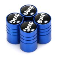 4pcs Metal Car Wheel Tire Valve Caps Stem Case Covers Accessories For Jeep Cherokee Wrangler Compass Patriot Renegade