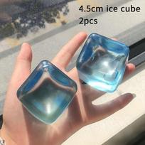 Slow Rebound Ice Cubes Squishy Squeeze Toy - Stress Relief Sensory Fidget For Adults, Adhd Autism Soft Squeeze Toys