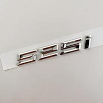 Automobilio 3D ABS bagažinės raidės logotipo ženklelis emblema lipdukas BMW 5 serijai 520i 525i 528i 530i 535i 540i E39 E60 E61 F10 F11 G30 gray