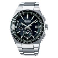 ASTRON SBXY039 Watch NEXTER Solar Radio Controlled Made in Japan Blue Dial [Seiko Watch] Men's black
