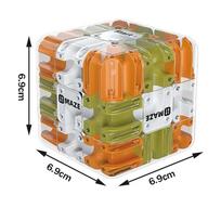 Maze Magic Cube Stress Relief Toy Infinity Cube Portable Educational Toys Decompress Relax Toys for  Adult Kids Autism ADHD Gift gray