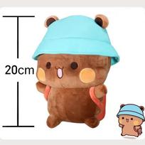 20cm Cute Doll Panda Expression Pack Bubu Lala Children's Birthday Present Girls Toy Rag Pillow 20cm white