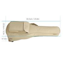 Ukulele Carry Bag Case Guitar Parts Musical Instrument Accessories Beige 24in IN‑25 smėlis