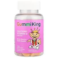 iHerb Gummy King Children's Calcium + Vitamin D Gummies, 60 Count