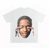 Per dydžio T-marškinėliai Scott Grafiniai T-marškinėliai 100% Medvilnė Vintažiniai Y2K Hip Hop Gatvės Apranga Unisex Vasaros Laisvalaikio Raperio Spaudiniai Marškinėliai Viršus 4XL beige