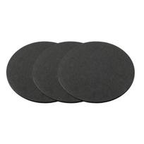Stainless Steel Cleaning Sponge Tablets Scratch-Free Curved Surfaces Powerful Scorch Stain Remover Kitchen Cleaning Tool 3pcs gray