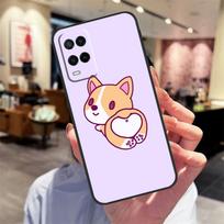 Cartoon Welsh Shiba Corgi Dog Case For Oppo A94 A54 A40 A60 A80 A98 A78 A18 A38 A58 A16 A76 A96 A17 A77 A74 A57S A15 Cover For OPPO A80 5G white