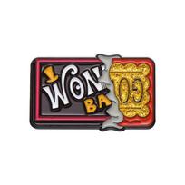 Creative Alloy Brooch Fashion Collar Pin Badge Stylish Metal Enamel Cartoon Design Accessories for Clothing Bags Hats and Gifts One Size black