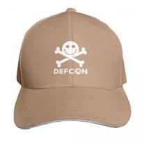 DEF CON LOGO Baseball Cap Hat Unisex Luxury Designer Hat hats on offer black Unisexs Caps Womens beige