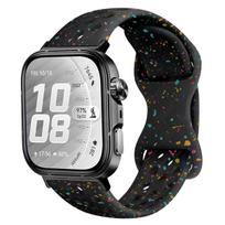 Silikoninis dirželis Huawei Watch Fit 5Pro 4Pro Minkštas sportinis riešo dirželis Huawei Watch Fit 5 fit4 fit 3 fit2 fit1 Correa Band Apyrankės Aksesuaras Huawei Fit 5 4 3 juoda