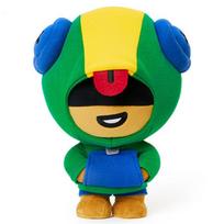 Brawl Stars pliušinė lėlė Leonas minkštas žaislas herojus veiksmo figūrėlė animacinis personažas Shelly Colt minkšta dovana 17*20* 21cm cm