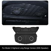 For Tesla Model 3 Highland Trunk Lid Soundproofing Cotton Sound Insulation Cotton for Model 3+ Trunk Sound Dust-proof Mat With Speaker