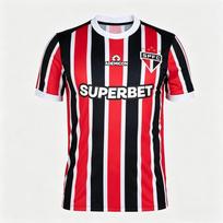 2026 Nauji San Paulo 3D spausdinti futbolo marškinėliai vyrams Vasaros sportiniai lauko marškinėliai Kvėpuojantys Greitai džiūstantys Streetwear drabužiai 2XL
