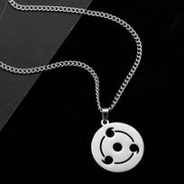 Nime Peripherals, Kakashi Sharingan Kaleidoscope Necklace 60CM black