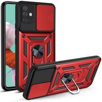 Armor Shockproof Case For Samsung Galaxy A21s A31 A51 A71 4G M51 M52 A04s Car Magnetic Holder Ring Stand Camera Protector Cover For Samsung A51 4G