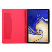 Samsung Tab S5e 10.5 atverčiamas dėklas: Vienos spalvos audinys, Pilnas padengimas, Apsauga nuo kritimo