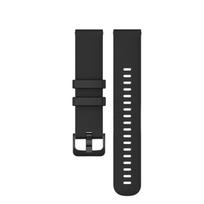 Universalus silikoninis greito atleidimo laikrodžio dirželis Samsung, Huawei, Garmin (18/20/22 mm) 16mm juoda