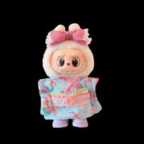 Designed For Labubu 3.0 Large into Energy Series Clothes Labubu Sakura Kimono Girls Pink Outfit great for daily use beige