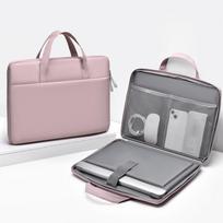 Stylish Laptop Bag 14 Inch/15.6 Inch Inner Sleeve with 180-degree Opening and Closing 15.6/16 inches rožinė