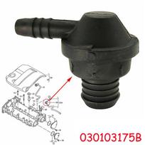 Car Engine Breather Hose Way Valve For A1 A3 For Seat For SKODA For 1.2 / 1.4 Petrol Engines 34331161300, 030103175B Check Valve 1pcs black