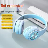 B39 Gaming Wireless Headset: Luminous 7-Color LED, Heavy Bass, High Sound Quality, Long Battery Life