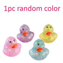 Cute Squishy Maltose Aurora Duck Squeeze Toy Soft Animal Stress Relief Decompression Stretch Toy Kawaii Duck Stress Relief Toy