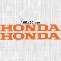 Vinilinė Honda lipdukas Motociklo logotipas Lipdukai Atspindintis lipdukas white