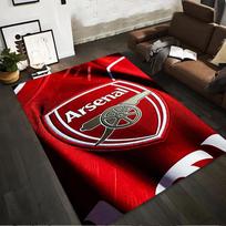 Arsenal Logo with Cannon Design Rug Non-slip rug suitable for living room and bedroom sofas 70x100cm( 27x39in )