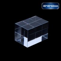 1 Pcs K9 Crystal Block Engravable Clear Cube Paperweight Glass Blank For Laser Engraving Diy Home Desktop Craft A1