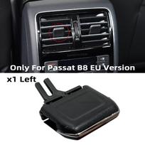 1x Interior Front Rear AC Air Vent Grill Tab Clip for VW European Passat B8 2016-2023 CC 2019-2024 3G0819203A 3G1858416 Rear Left-1PC black