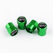 4Pcs Car Styling Wheel Tire Valve Caps Auto Tyre Valve Stem Cover For Audi A3 A4 B8 8P 8V A6 C7 A5 Q5 B7 B6 B9 QUTTRO RS Q3 Q7