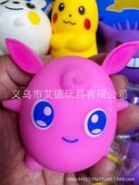 Cute Pikachu Gengar Bear Squishy, Kawaii Anime Figure Slow Rebound Fidget, Pokemon Model Ornament Gift For Fans