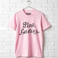 Grease Baby Pink Ladies Men's T Shirt S white