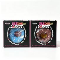 Needoh Dohnut Squishy Fidget Toy Soft Cute Tpr Donut Stress Relief Squeeze Doll For Anxiety Sensory Relief 3 Colors Perfect Gift