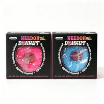 Needoh Dohnut Squishy Fidget Toy Soft Cute Tpr Donut Stress Relief Squeeze Doll For Anxiety Sensory Relief 3 Colors Perfect Gift