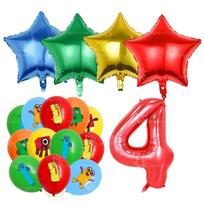 Building Block Birthday Party Decoration Number blocked Tablecloth Cup Plate Napkin Baby Shower Number Party Favors Supplies as shown