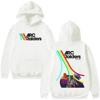 Game ARC Raiders Graphic Hoodie Men Women Sweatshirt Autumn Winter Oversized Streetwear Y2k Hip Hop Pullover Tracksuit Female Male Clothing XXXXL white