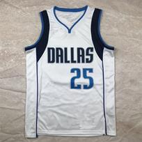 Mens Basketball Jersey Dallas Mavericks 25 PJ Washington White Blue Black City Edition Breathable Modal Fabric Small