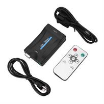 VGA to SCART Video Audio Converter Adapter USB With Remote Control