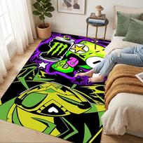 Monster Energy Drink Living Room Nonslip Area Rug Soft Carpet For Bedroom Game Playroom Sofa Office Home Decor Doormat Christmas Gift C922380 60cmx90cm