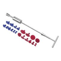 Car Dent Repair Kit T Bar Puller Adjustable Universal for Motorcycle Refrigerator Washing Machine gray