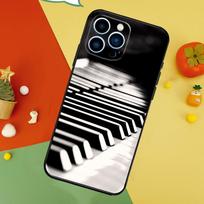 Piano Keys Musical Phone Case For iPhone 17 Pro Max 16 15 14 12 11 13 Pro Max Plus 12 13 Mini 16e 17 Air Cover iPhone 18 Pro