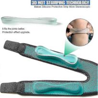 2 Pack Patella Knee Strap, Knee Pain Relief With 3d Silicone Adjustable Knee Band, Knee Brace Stabilizer For Men & Women For Running,hiking,weightlift