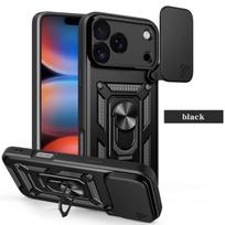 For ZTE Blade V80 Pro Case ZTE Blade V80 Design Cover Magnetic Ring Holder Armor Phone Case Slide Camera Protect Back Cover ZTE Blade V80 Design gray