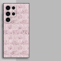 Funda Phone Cover Case for Samsung Galaxy S26 Note 20 Ultra 8 9 10 S20 S23 S10 S9 S25 Ultra S21 FE S24 Plus Pink Metallic Galaxy S21+ 5G white