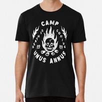 Camp Unus Annus Logo S to 5XL Made in the USA TShirt Unisex T-Shirt S black
