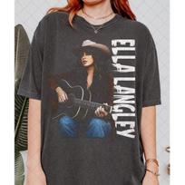 Retro Tour Graphic Country Tee Vintage Dandelion Inspired Concert Shirt Ella Lan XXXL black