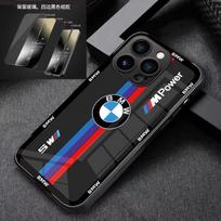 Blue Red Black Car A-Bmw-SE Phone Case For IPhone 17 Pro Max 15 Pro 16 14 Plus 12 13 Mini 11 Pro Shockproof Glass Stickers Cover msdn79 for iPhone 17 Pro