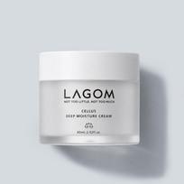 [LAGOM] Deep Moisture Cream 60ml  Panthenol Hydrating Cream gray